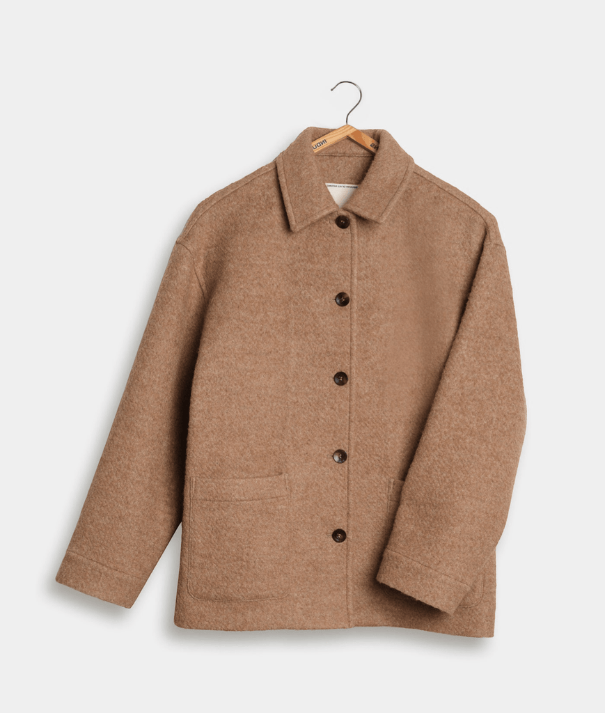 Undyed Alpaca Poncho Jacket | Industry of All Nations