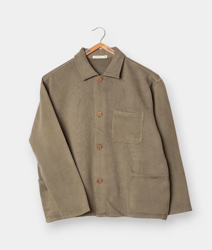 Ponya Sweatshirt Jacket in Iron 4
