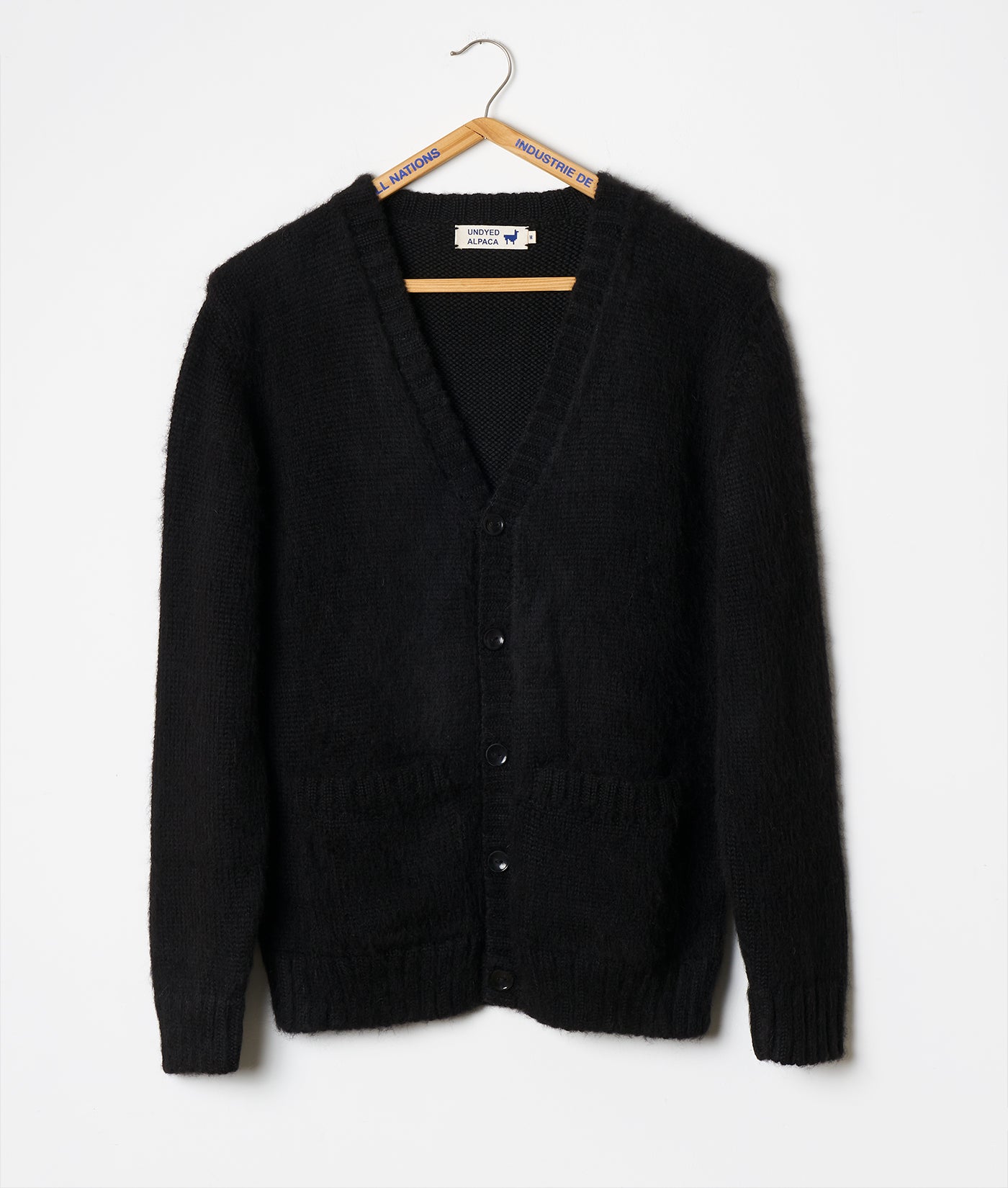 Alpaca Hand-Knit Cardigan