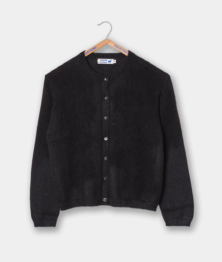 Alpaca Cropped Cardigan