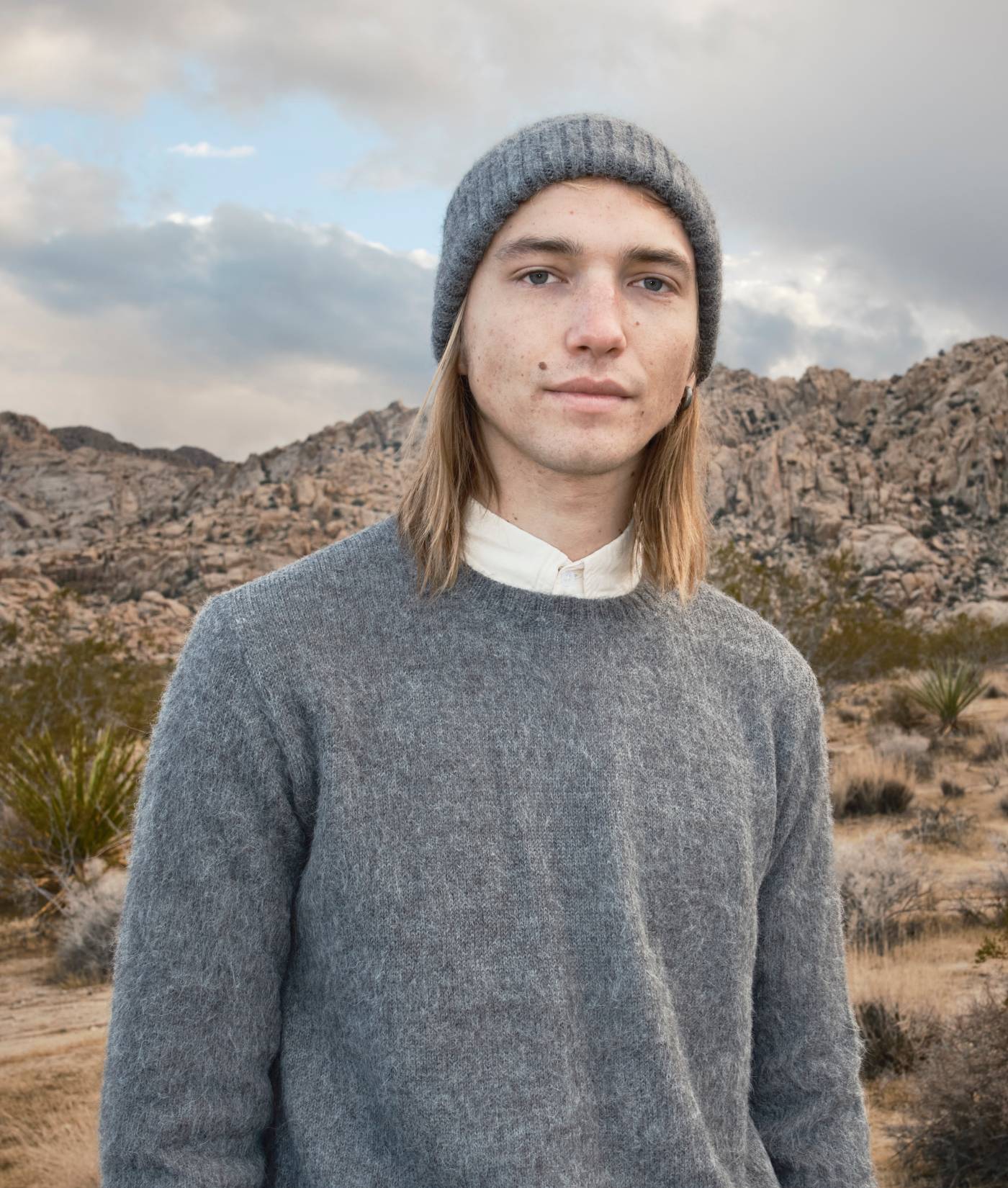 Undyed Alpaca Knit Beanie | Industry of All Nations