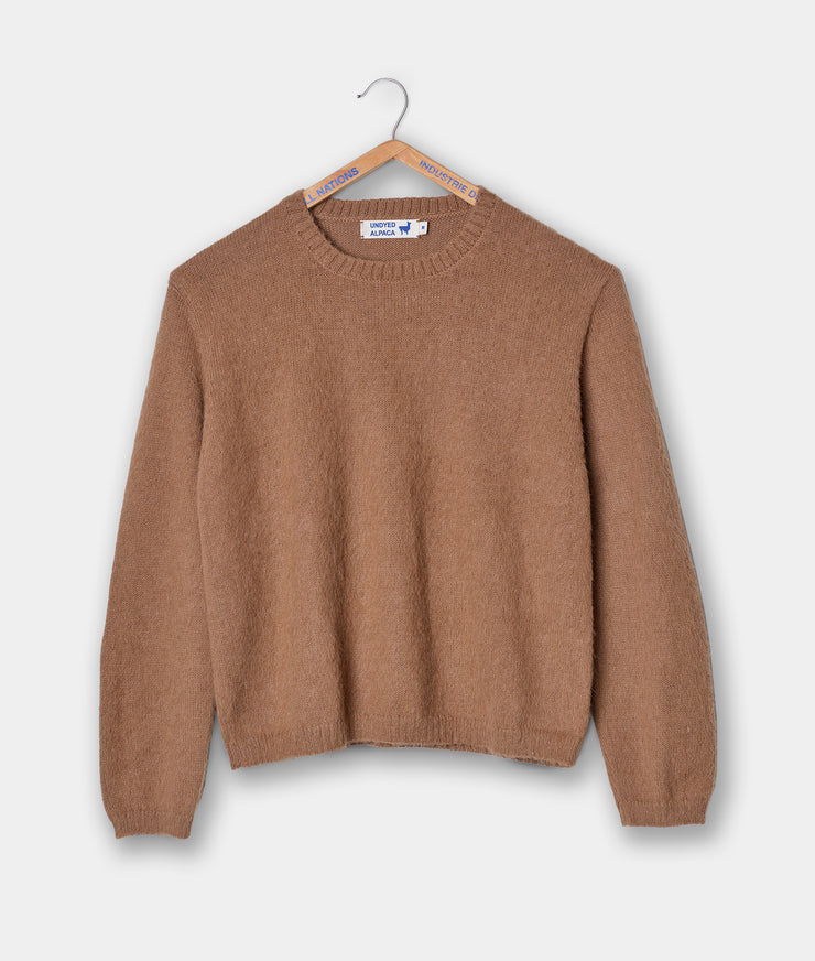 Alpaca Cropped Sweater