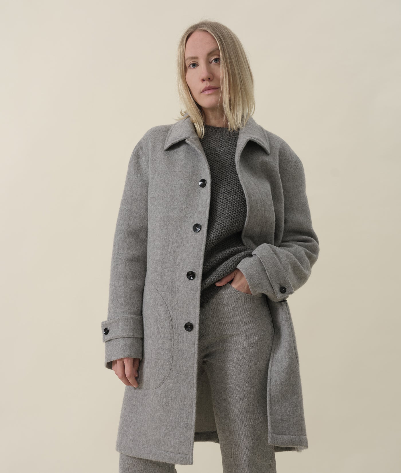Alpaca Wool Coat | Industry of All Nations