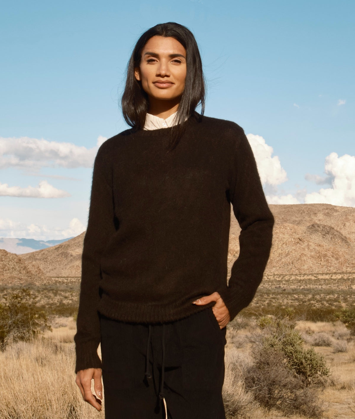 Alpaca Crewneck Sweater