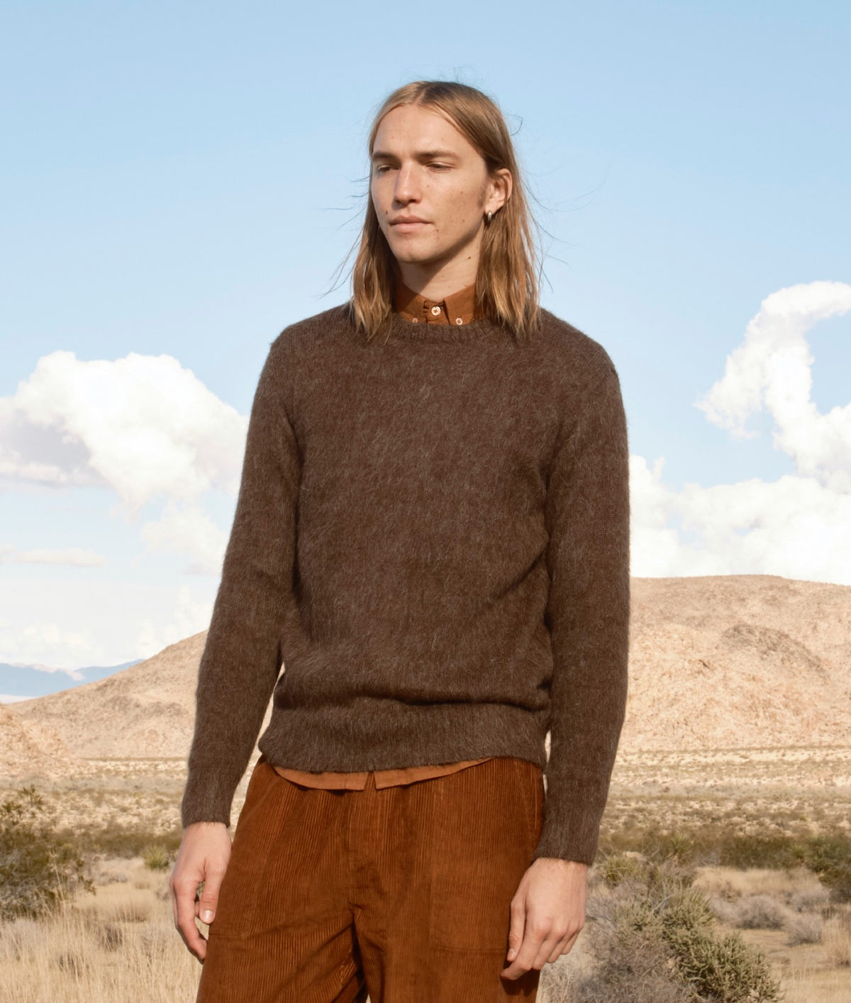 Alpaca Crewneck Sweater