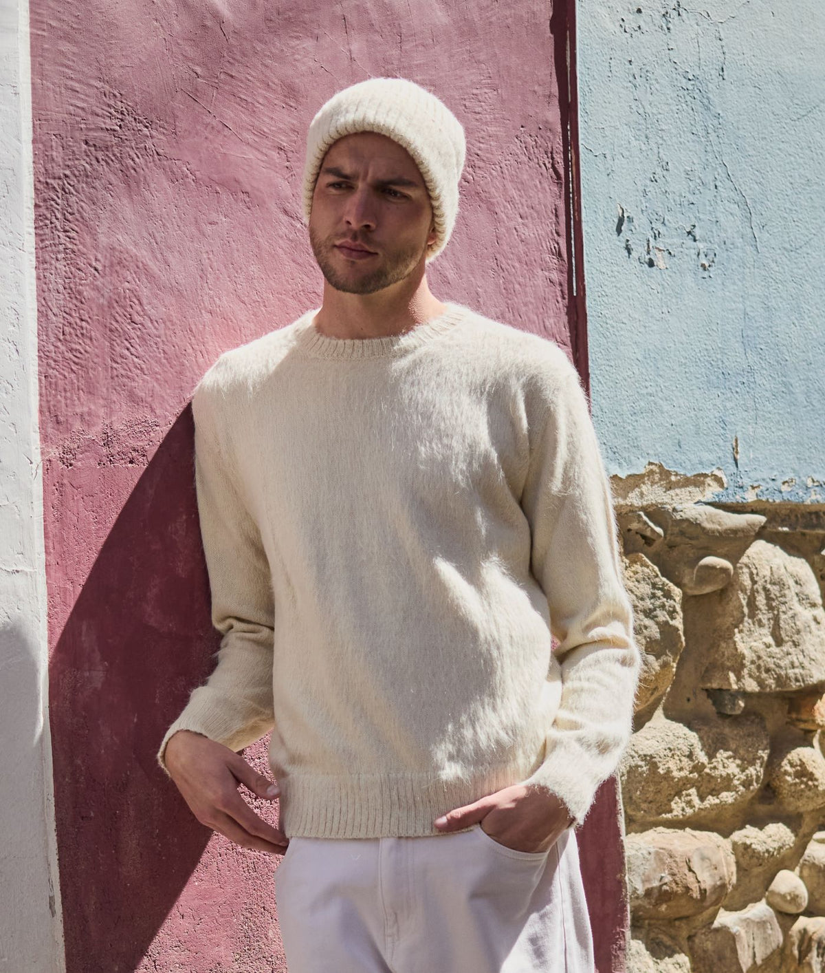 Alpaca Crewneck Sweater