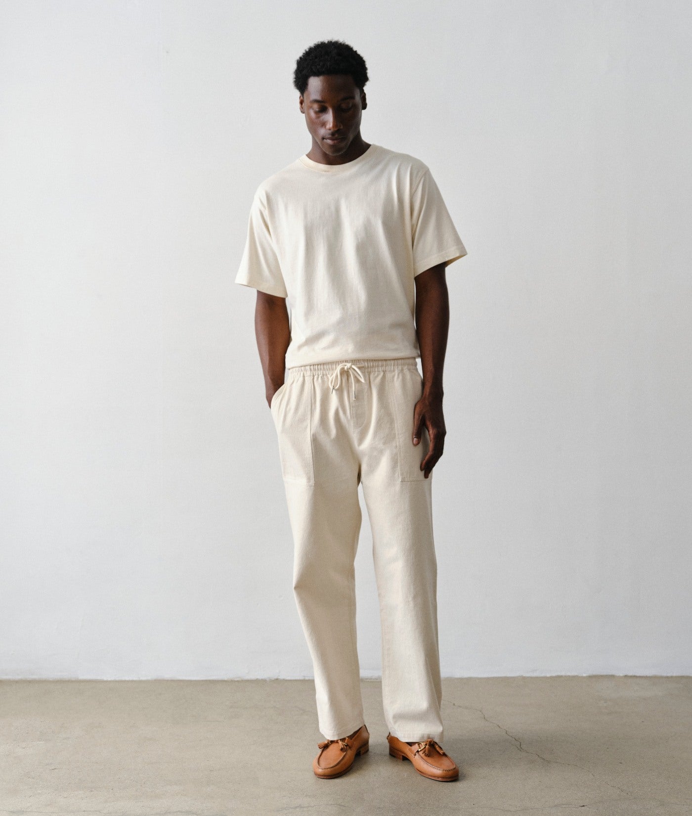 Organic Cotton Relaxed Pants
