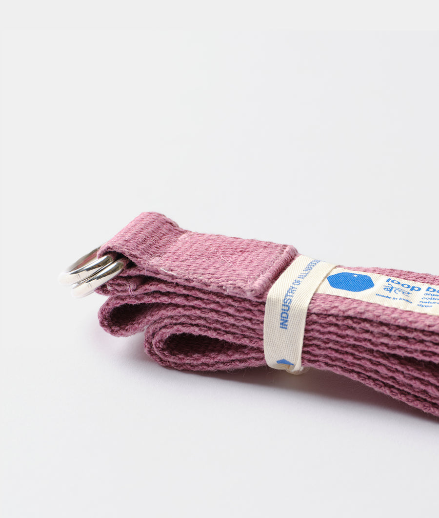 Purple hand-knit alpaca gloves with zipper detail, laid flat against a white background - Industry of All Nations