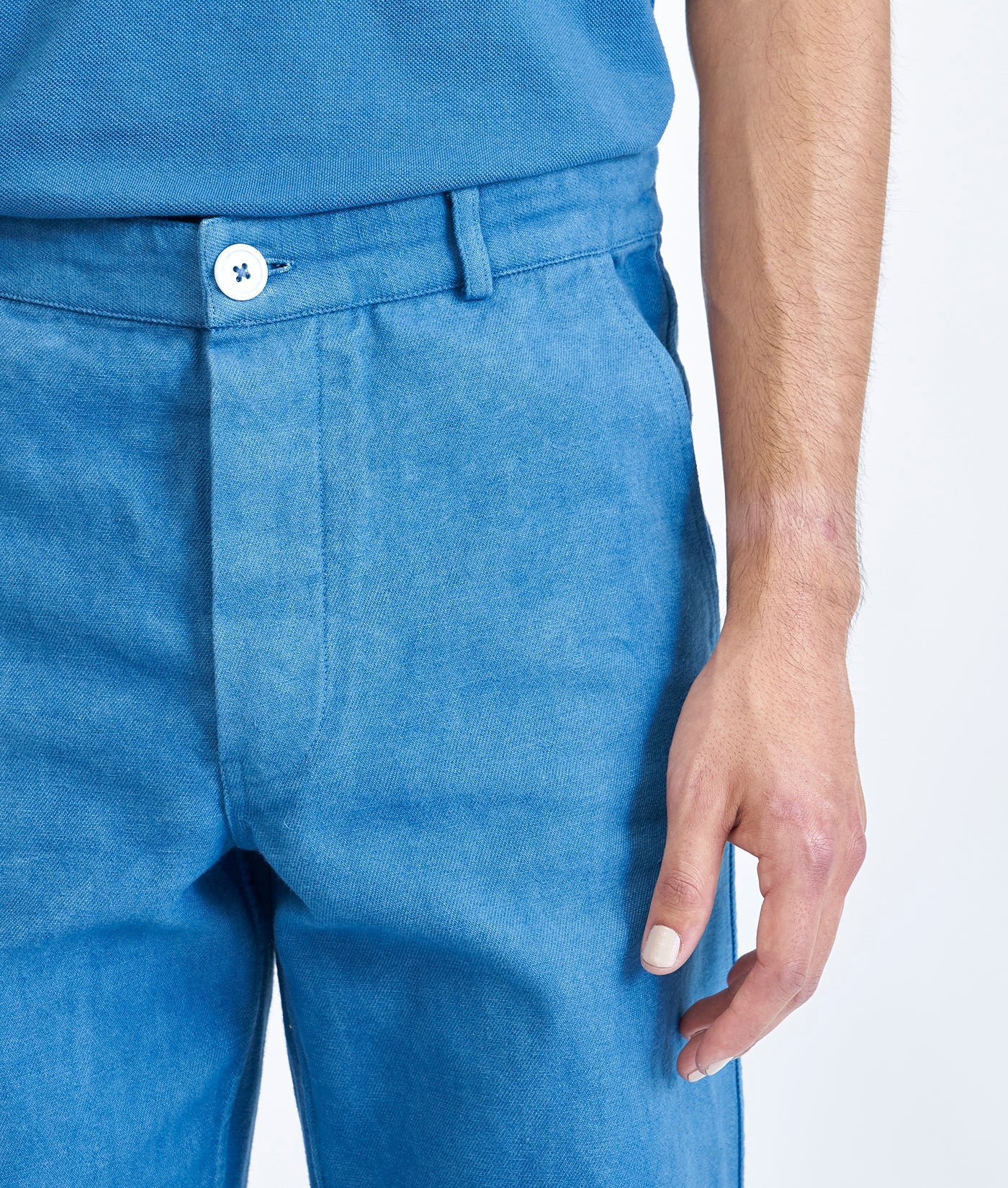 パンツ Organic Cotton Indigo Embroidery Pants WTRUS07_indigo_adf336fb-595a-