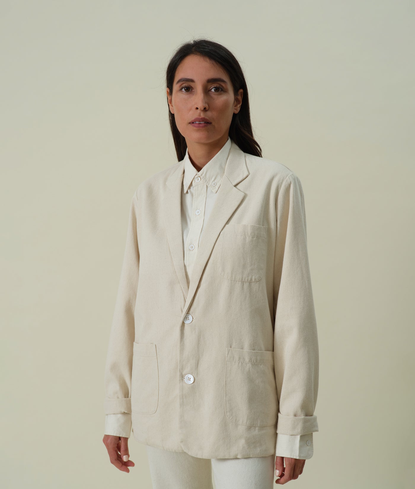 Organic Cotton Twill Blazer | Industry of All Nations