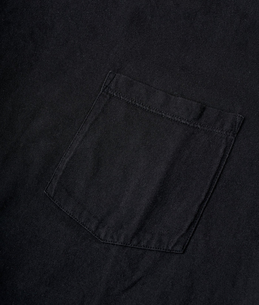 Black cotton pant detail shot - Industry of All Nations
