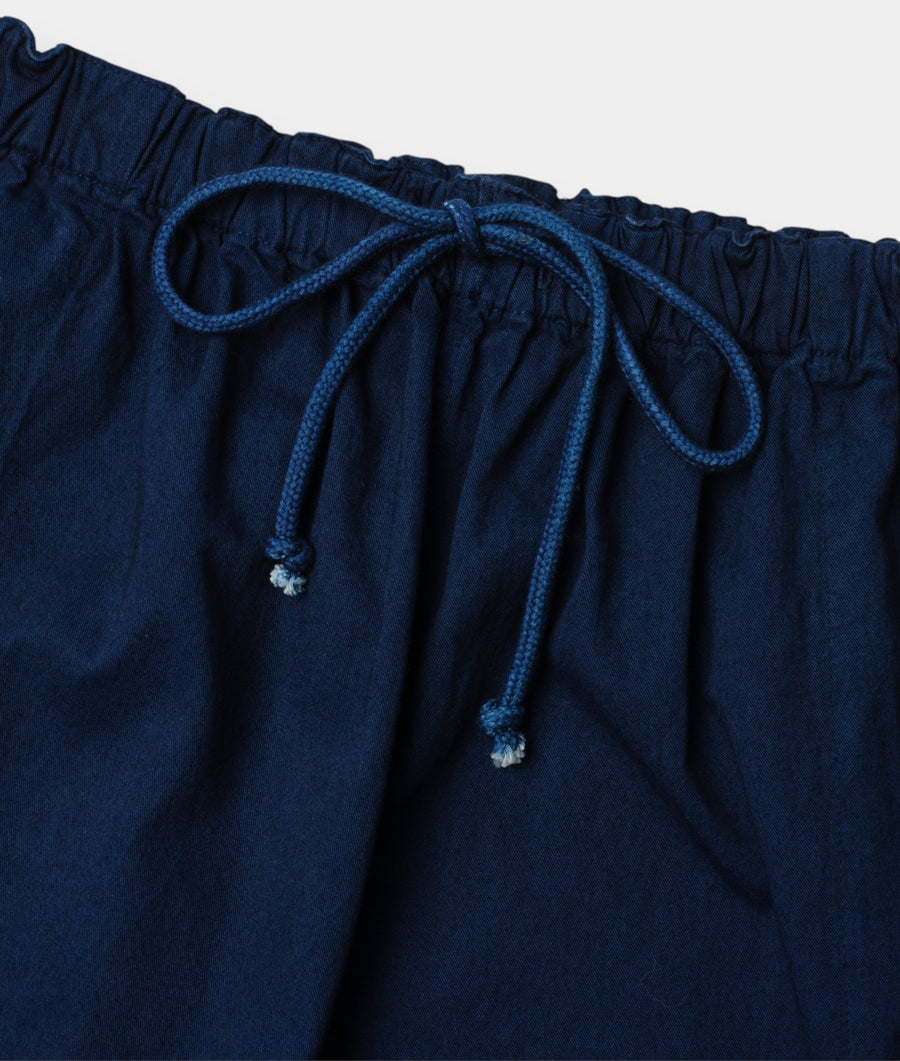 Maxi Skirt in Indigo – front detail