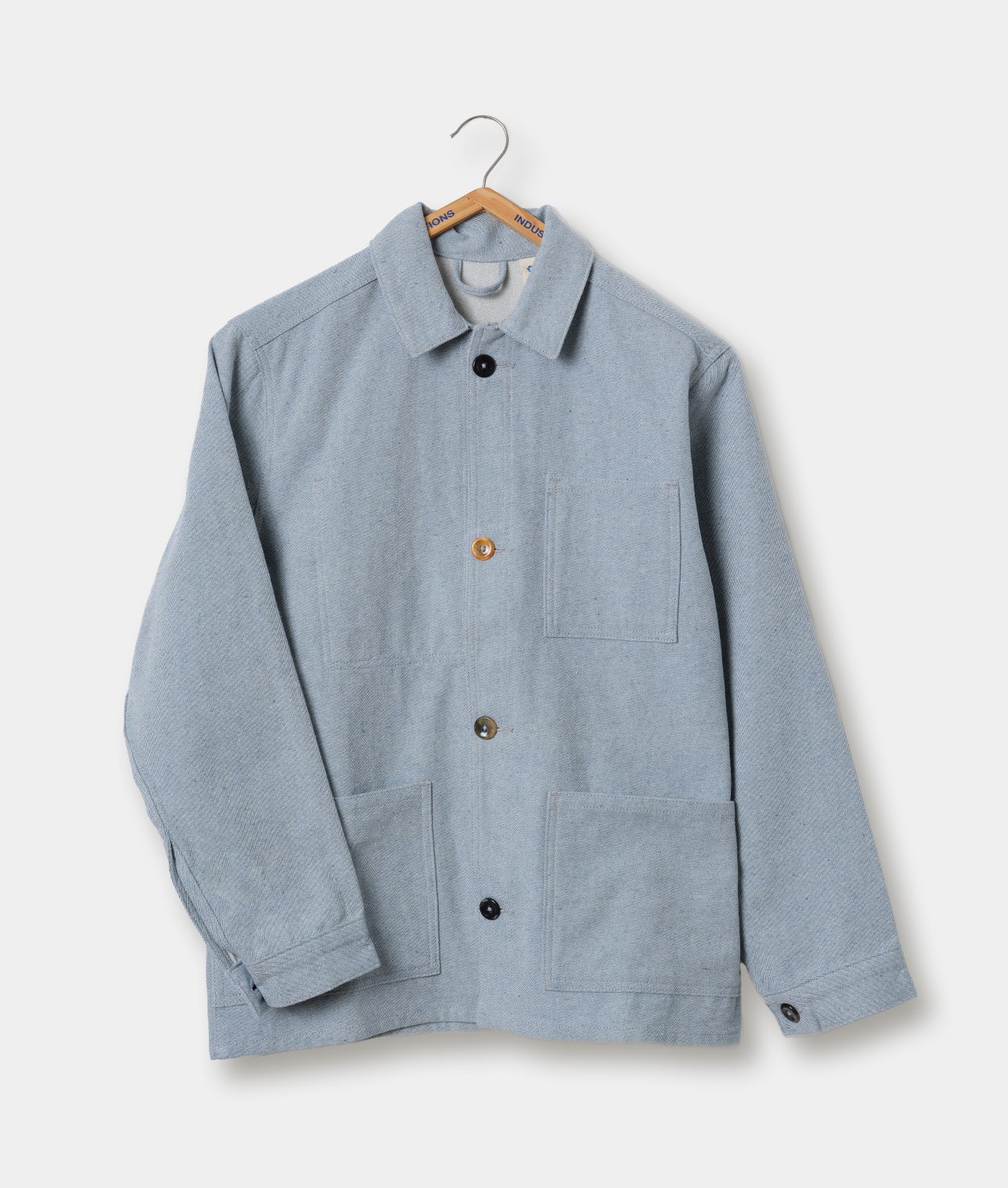 【KOOLOSET】Quadra Pocket Pigment Collar Work Jacket KOOLOSET】Quadra Pocket Pigment Collar Work Jacket