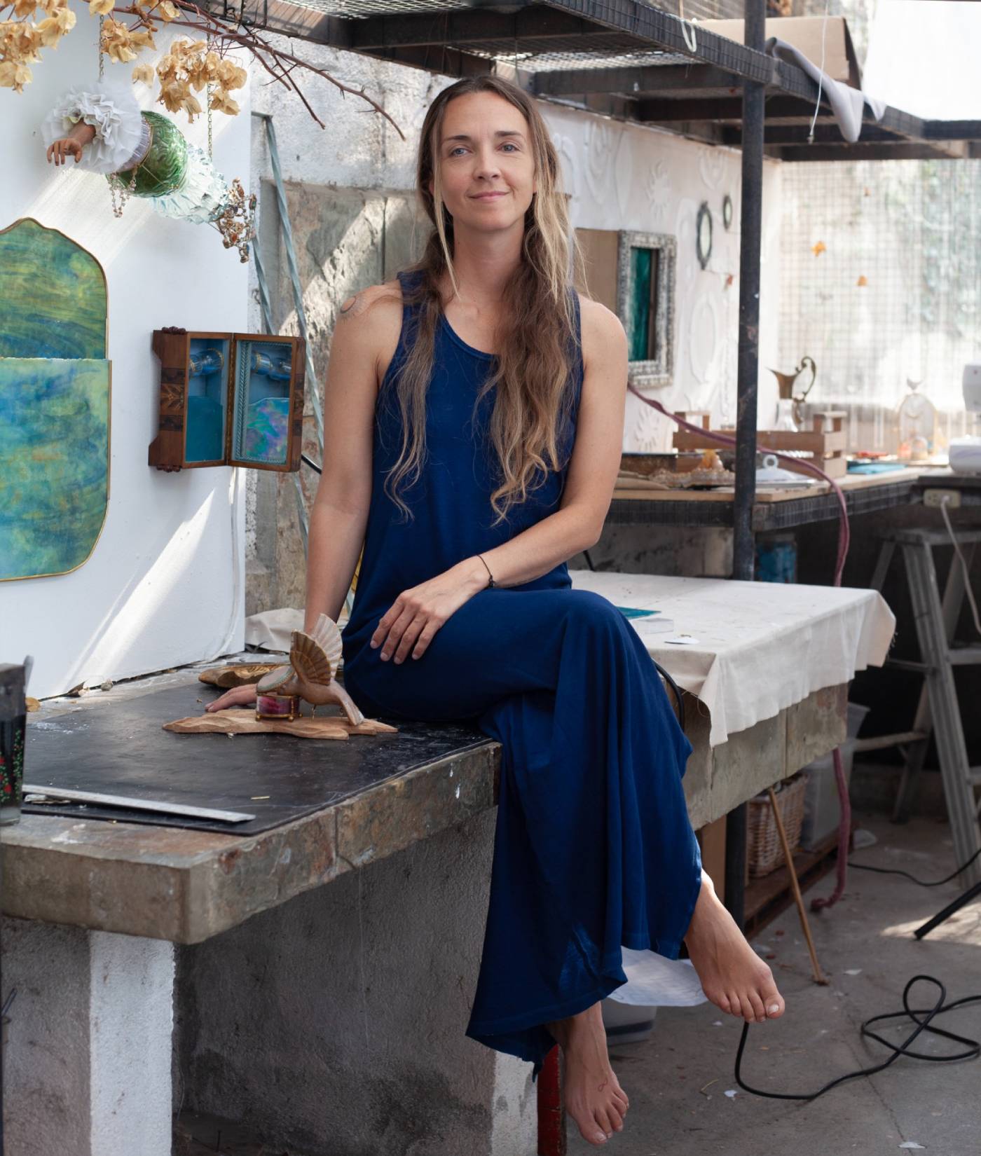 Pique Tank Dress
