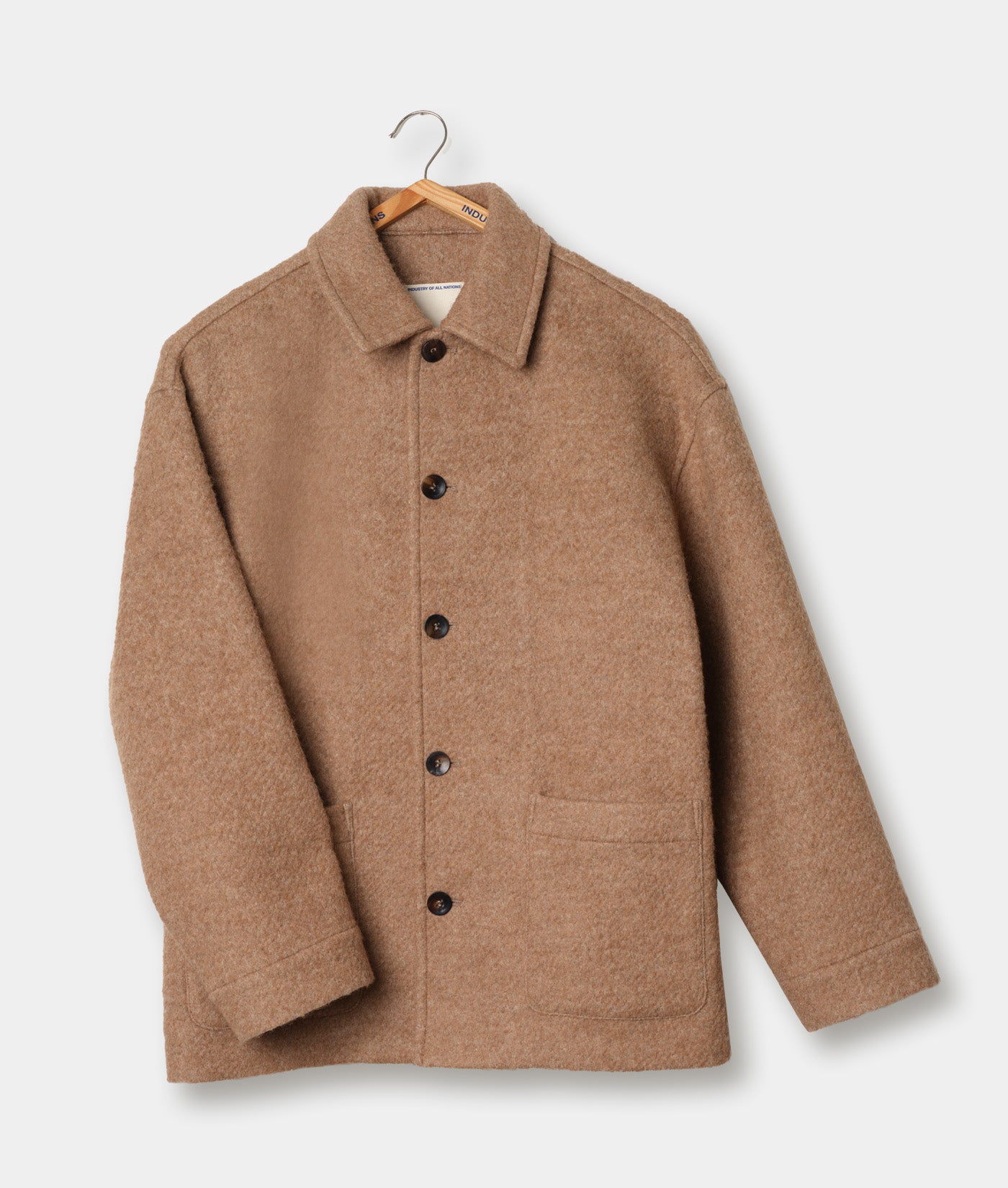 【PORTERNA】Boon the Cotton Jacket Ponchito Alpaca Wool Jacket | Industry of All Nations