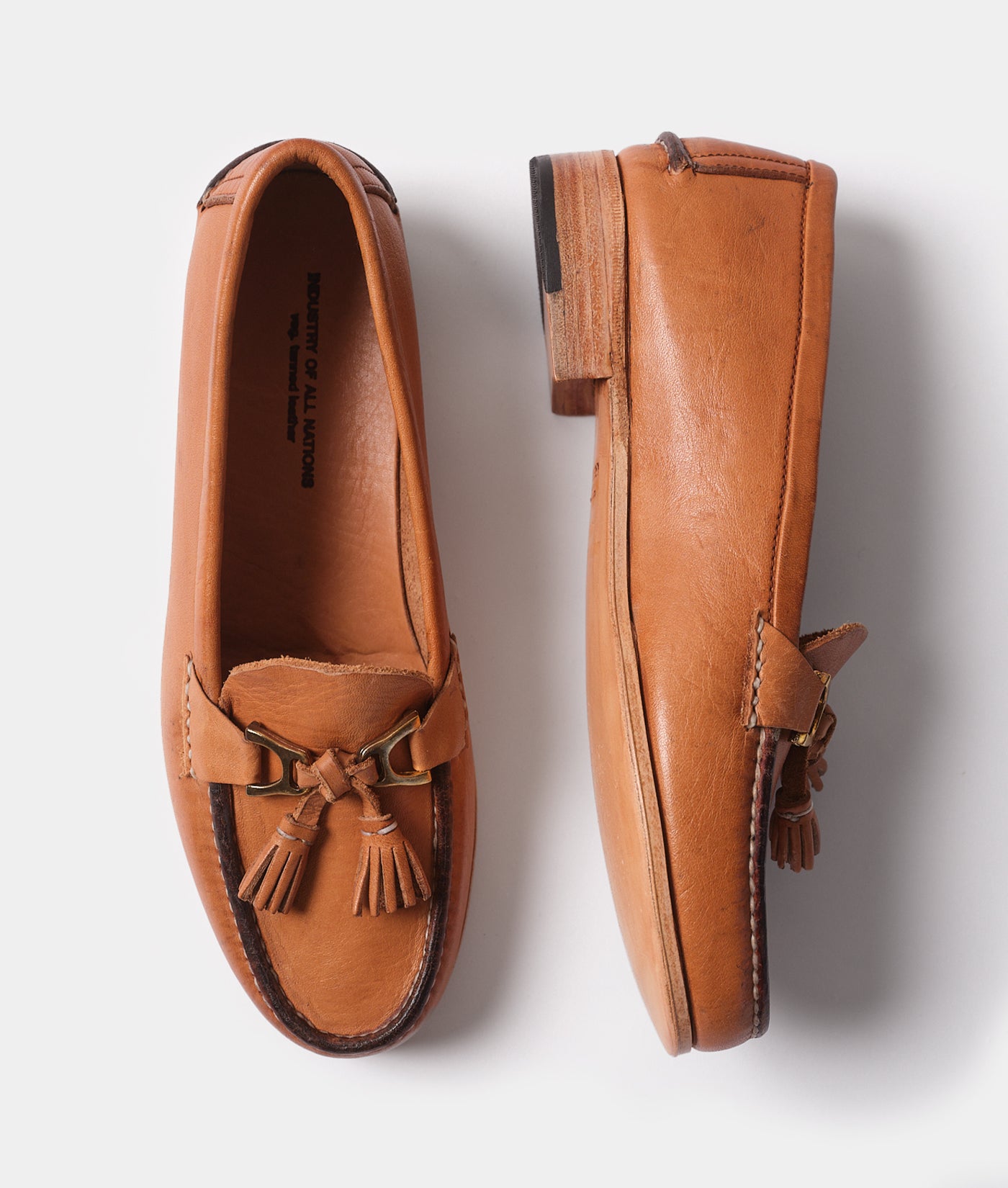 Saddle Leather Dress Loafer