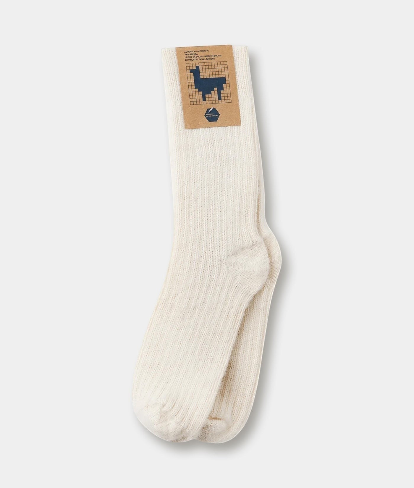 Alpaca Cabin Sock - ACS-WHT - Industry of All Nations