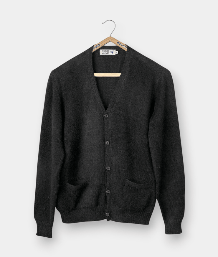 Alpaca Cardigan - ACL-BLK-XS - Industry of All Nations