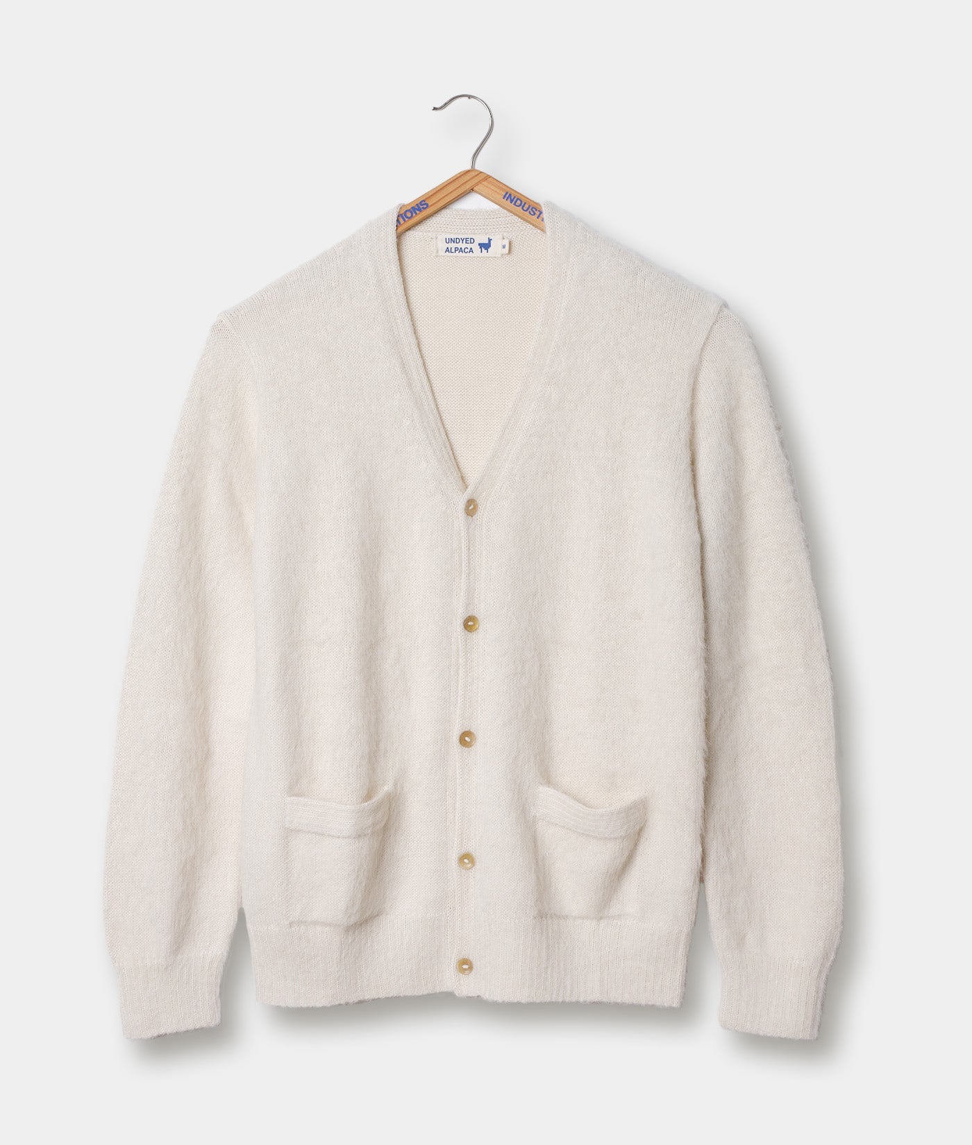 Alpaca Cardigan - ACL-WHT-XS - Industry of All Nations
