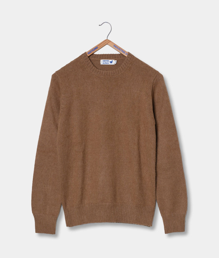Alpaca Crewneck Sweater - AC-CAM-P - Industry of All Nations