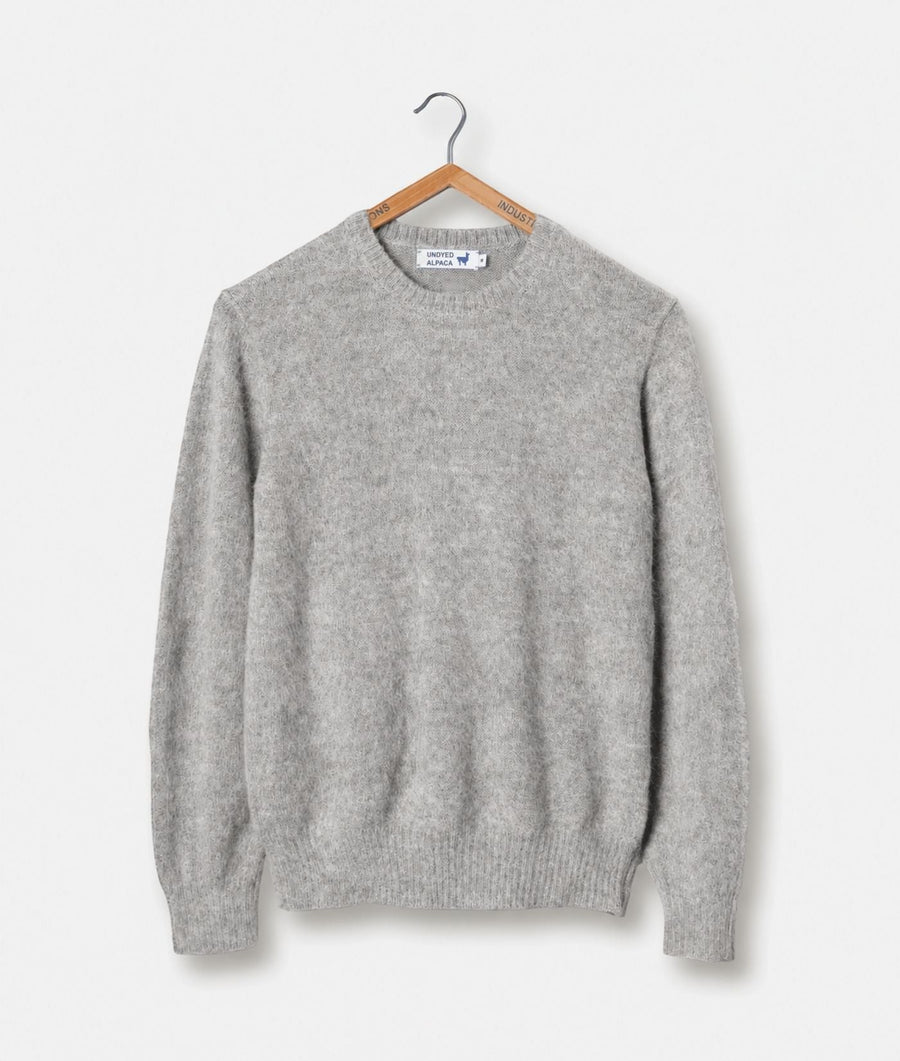 Alpaca Crewneck Sweater - AC-HGR-P - Industry of All Nations