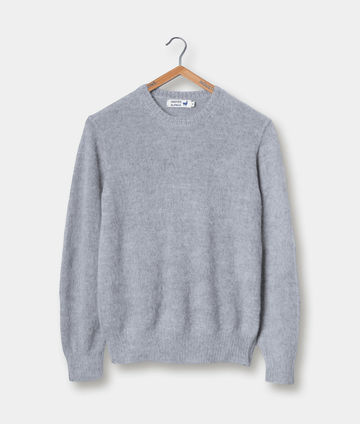 Alpaca Crewneck Sweater - AC-HGR-P - Industry of All Nations