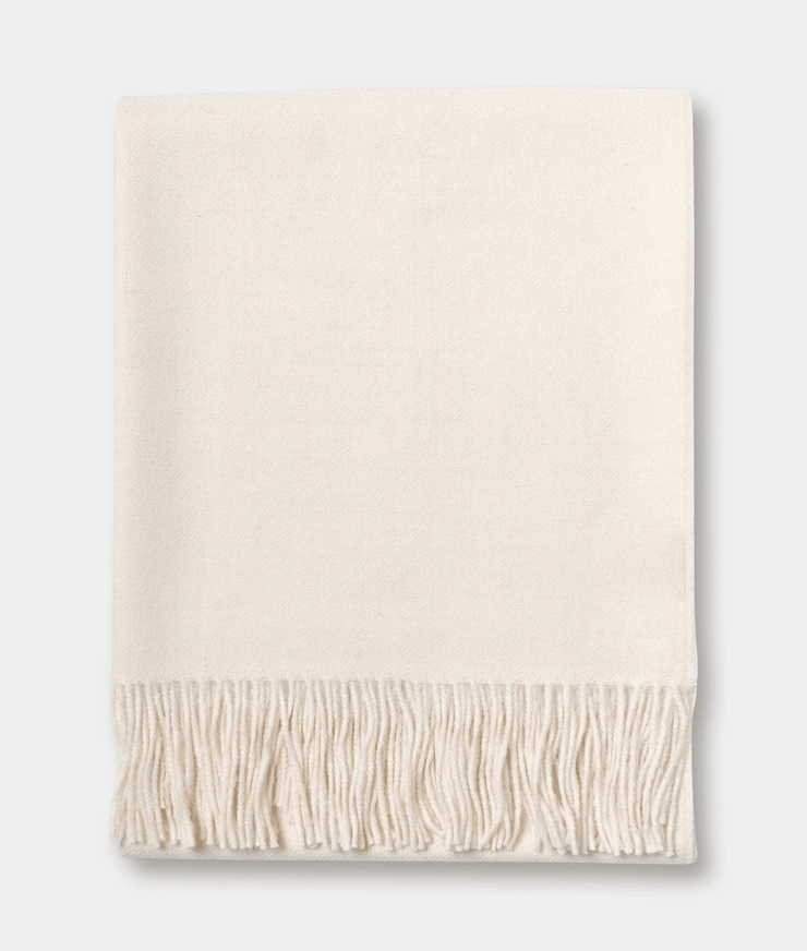 Alpaca Throw - ATH-WHT - Industry of All Nations