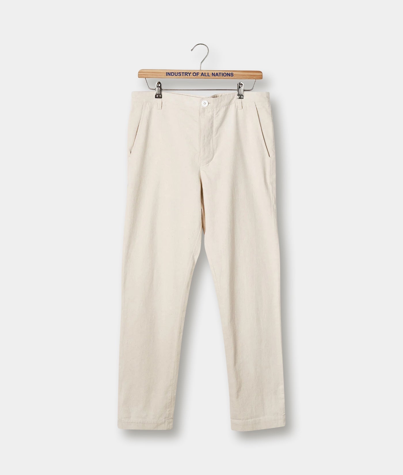 Organic Cotton Twill Chino Pants - Natural Dye – Industry of All