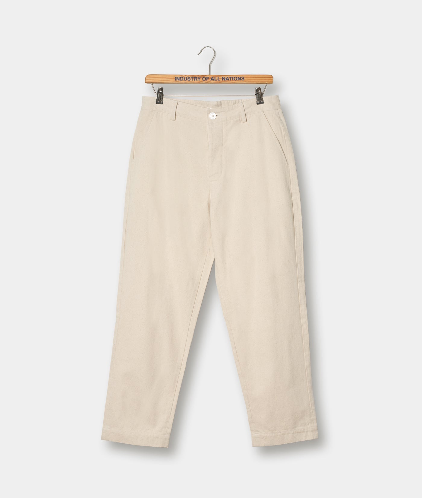 【新品】ANITYA 20SS UTSUO PANTS サイズ2 NATURAL Organic Cotton Twill Trousers | Industry of All Nations