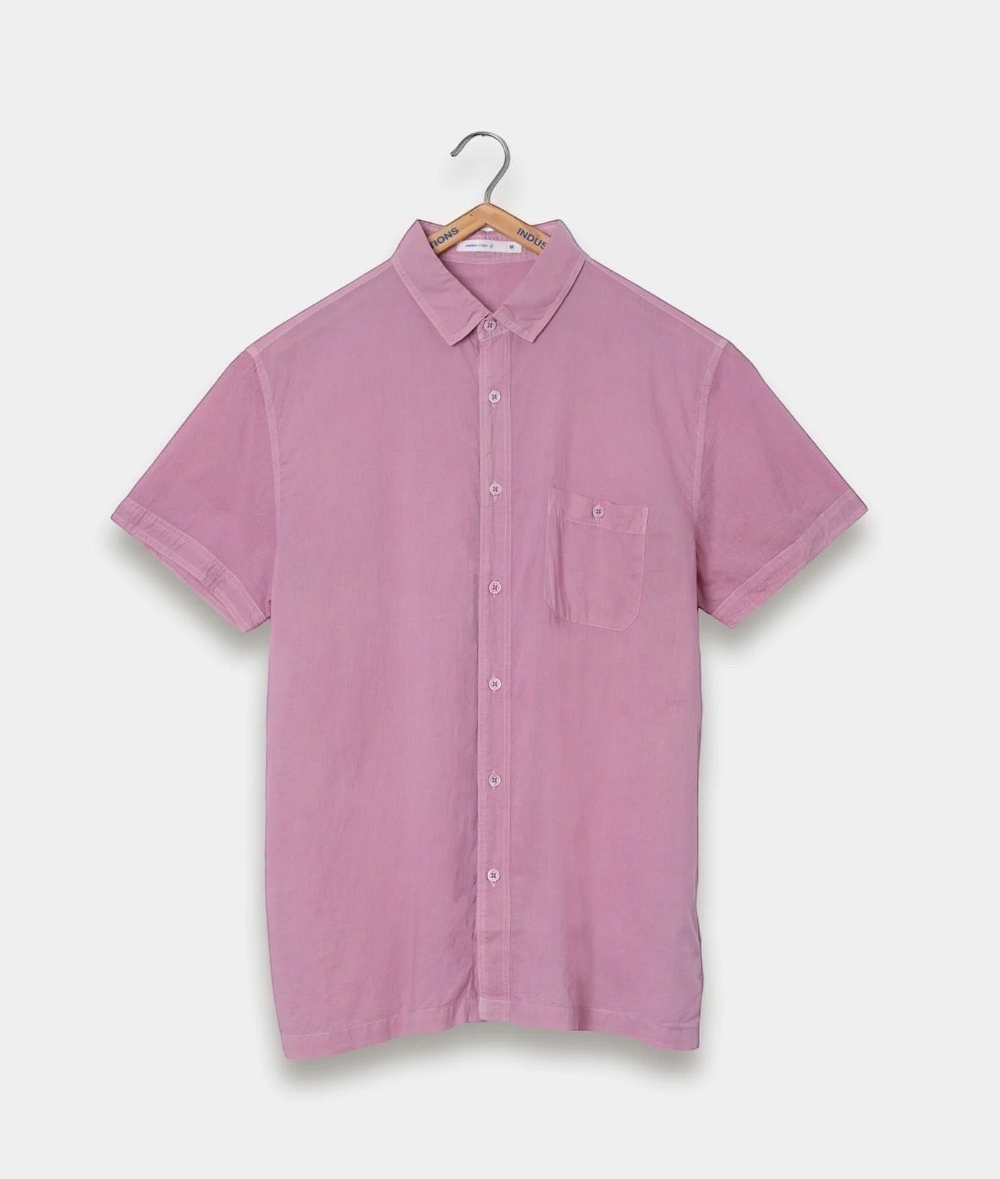 Classic Madras Shirt SS - Lightweight - CMSS-SH-P - Industry of All Nations