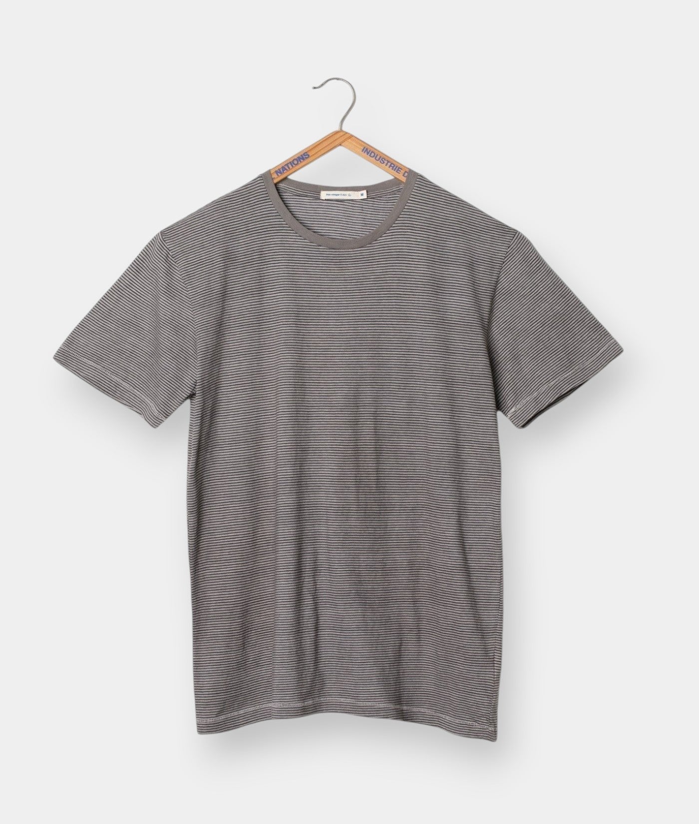 Clean Crewneck T-shirt - CC-STR8-P - Industry of All Nations