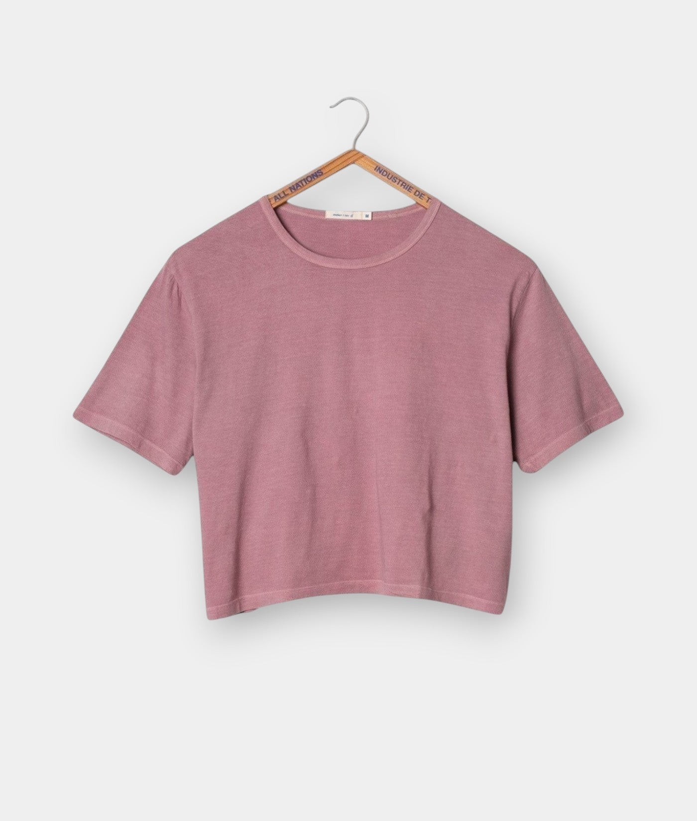 Clean Cropped T-shirt - CCR-SH-XS - Industry of All Nations
