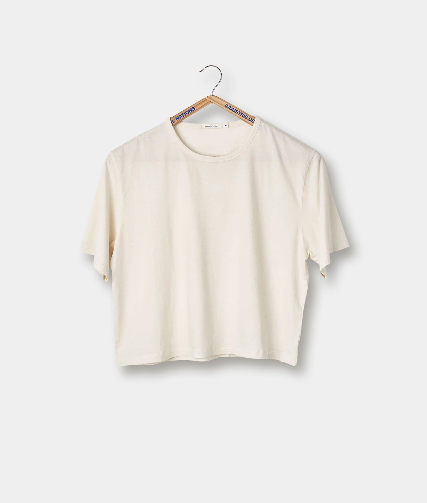 Clean Cropped T-shirt - CCR-UND-XS - Industry of All Nations