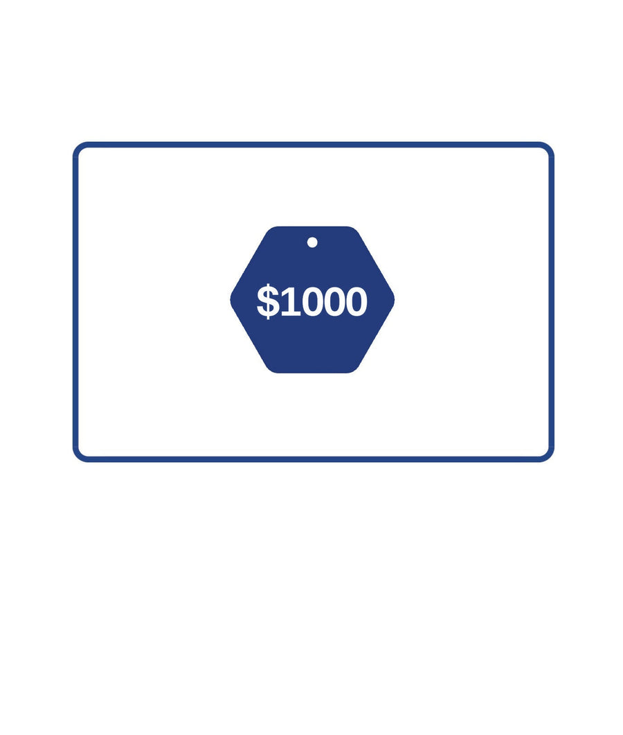 Gift Card - GC-D-$1000 - Industry of All Nations
