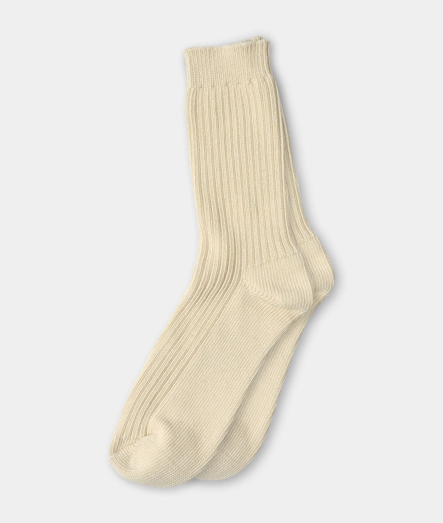 Organic Cotton Socks - CSOCK-ECRU-S/M - Industry of All Nations
