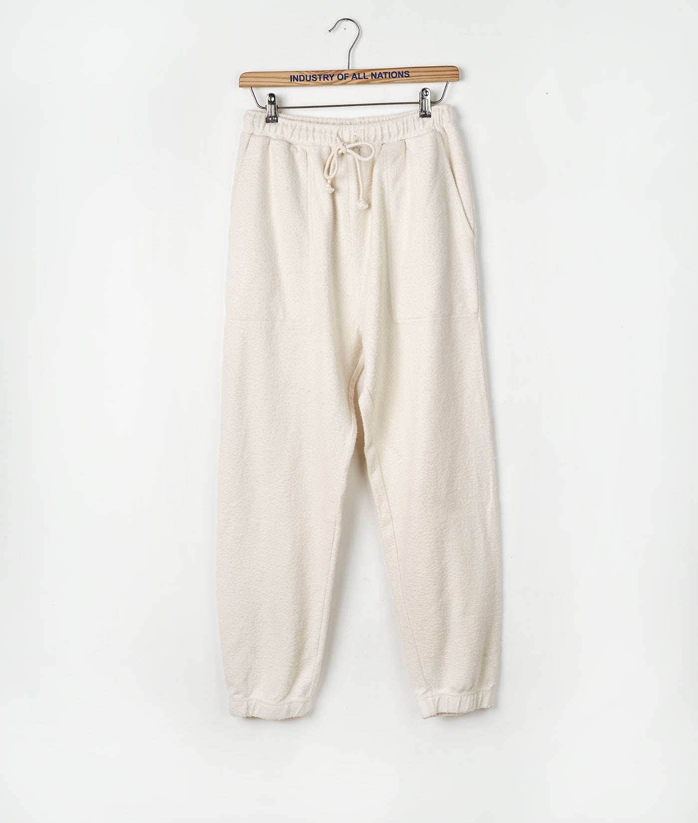Industry of All Nations Organic Cotton Fleece SweatpantsIndustry of All Nations Organic Cotton Fleece Sweatpants Undyed